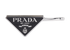 Prada Triangle Hair Clip, front view